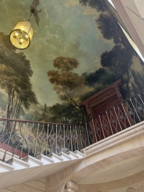 Stairs in the entrace