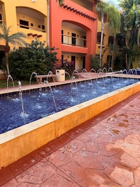 Outside of our room beautiful landscaping thru the whole resort