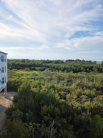 View from our balcony