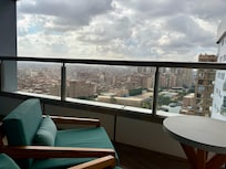 View from balcony in the room