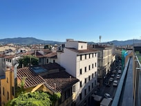 Nice city view from our room