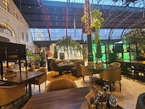 Second dining area, and also a restaurant after hotel guest breakfast. Very elegant plsce.