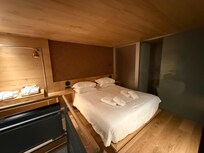 Upstairs bedroom and bathroom.