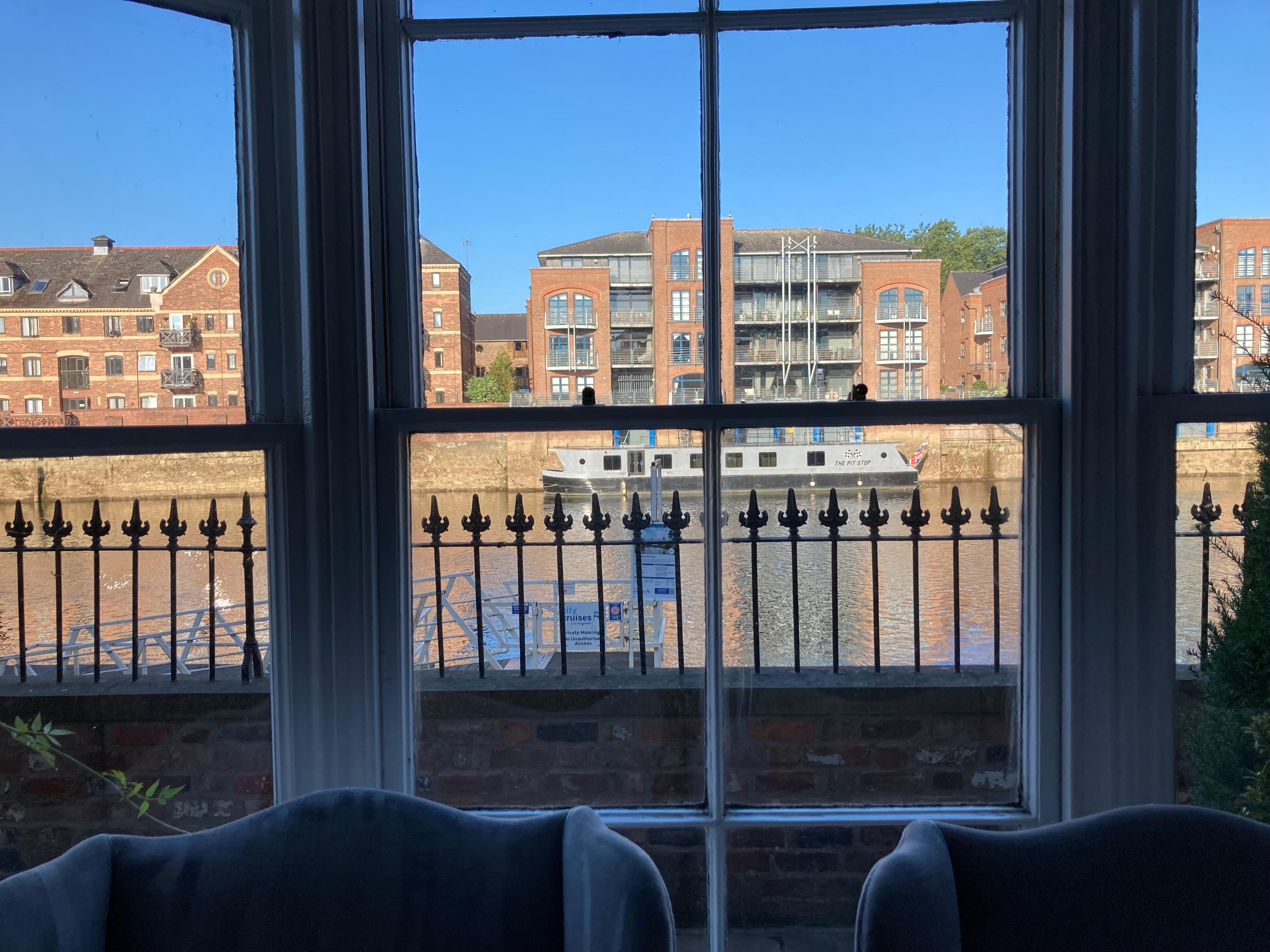 View from the bedroom.