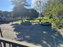 Picture from balcony of room. Room was in front of main park.