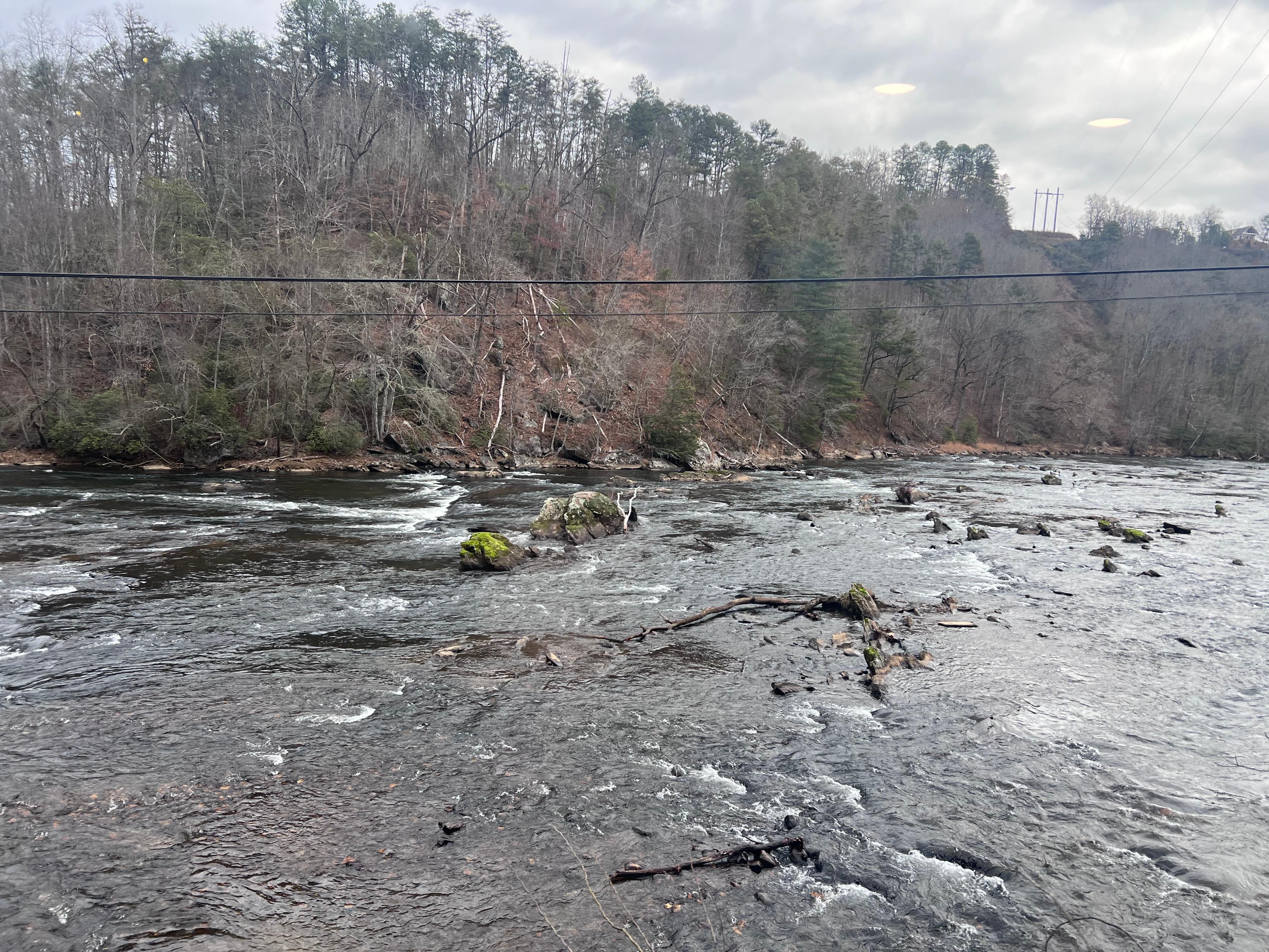 One of the many nearby rivers 