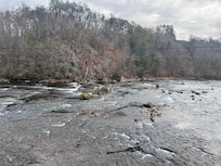 One of the many nearby rivers