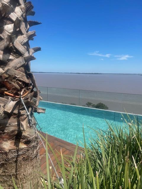 VISTA DA PISCINA DO HOTEL