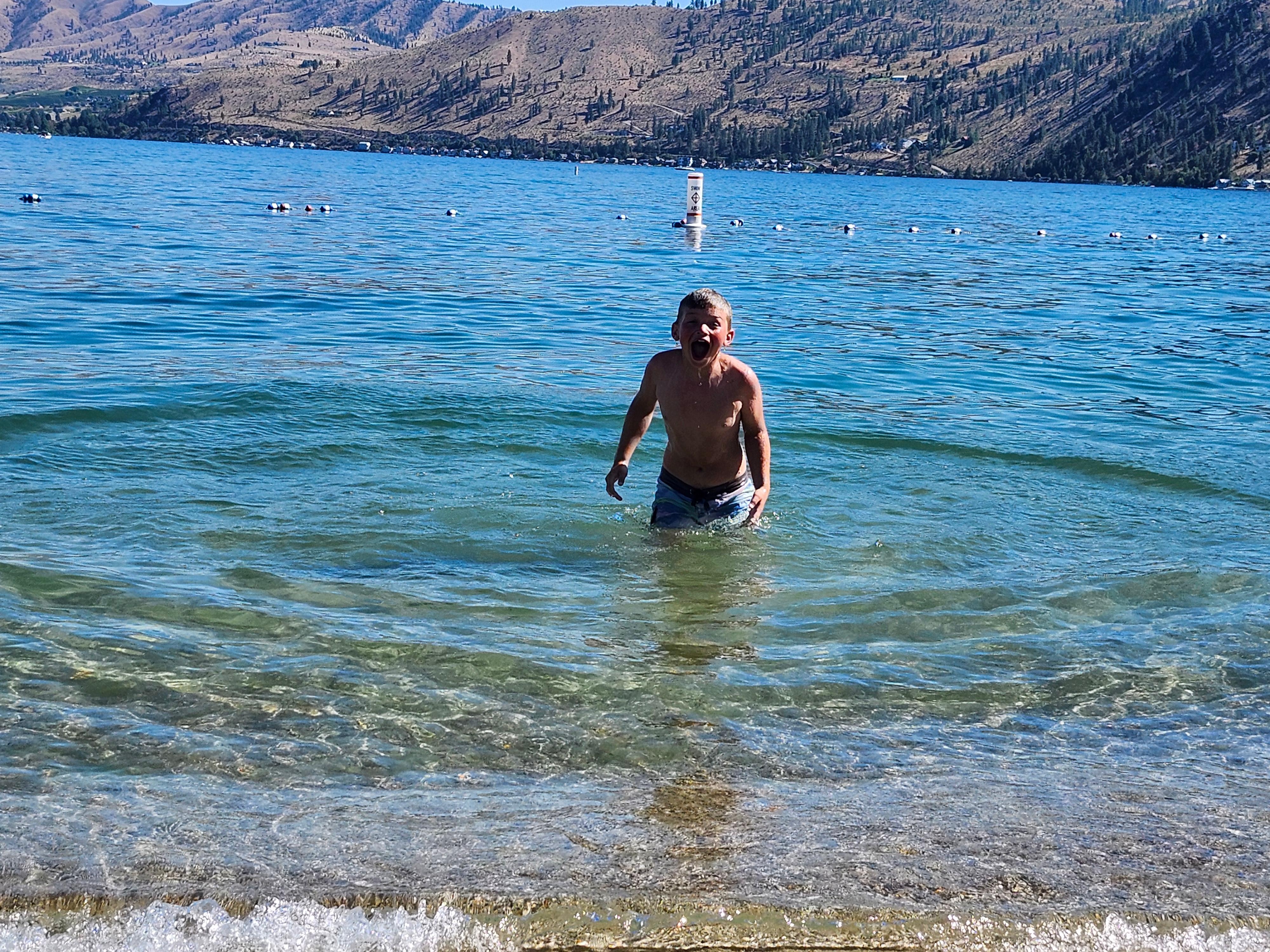 The water was amazing!