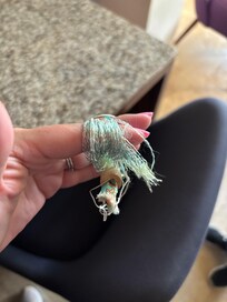 The poorly cheaply made hotel bracelets with room key. Lasted nearly a day.