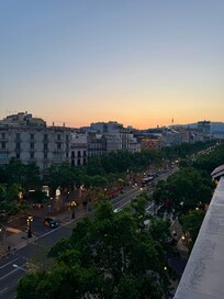 View from the roof deck