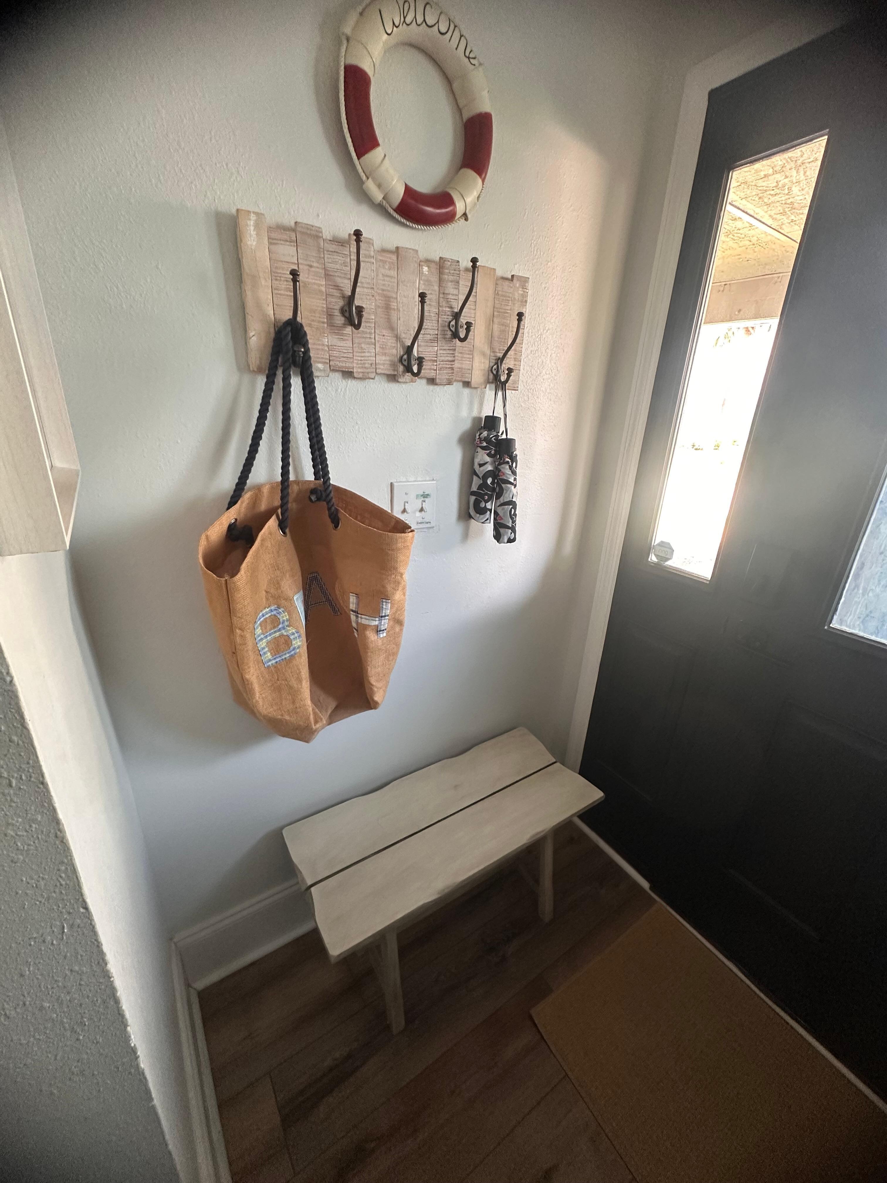 Umbrellas and beach tote were an unexpected plus!