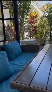 Notre terrasse privée