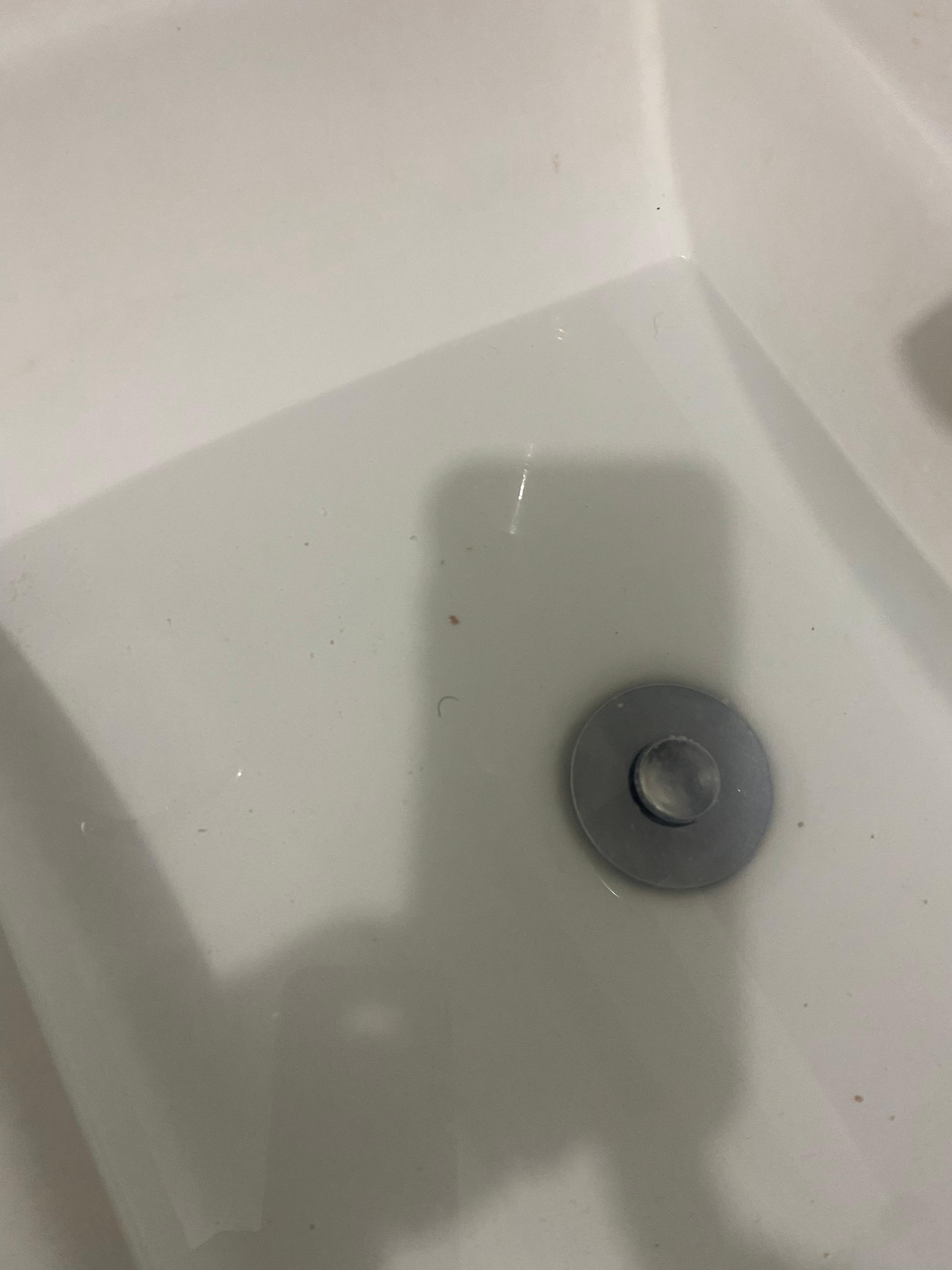 Clogged sink