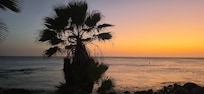 Beautiful sunset on Boca Catalina