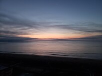 Sunrise from the balcony