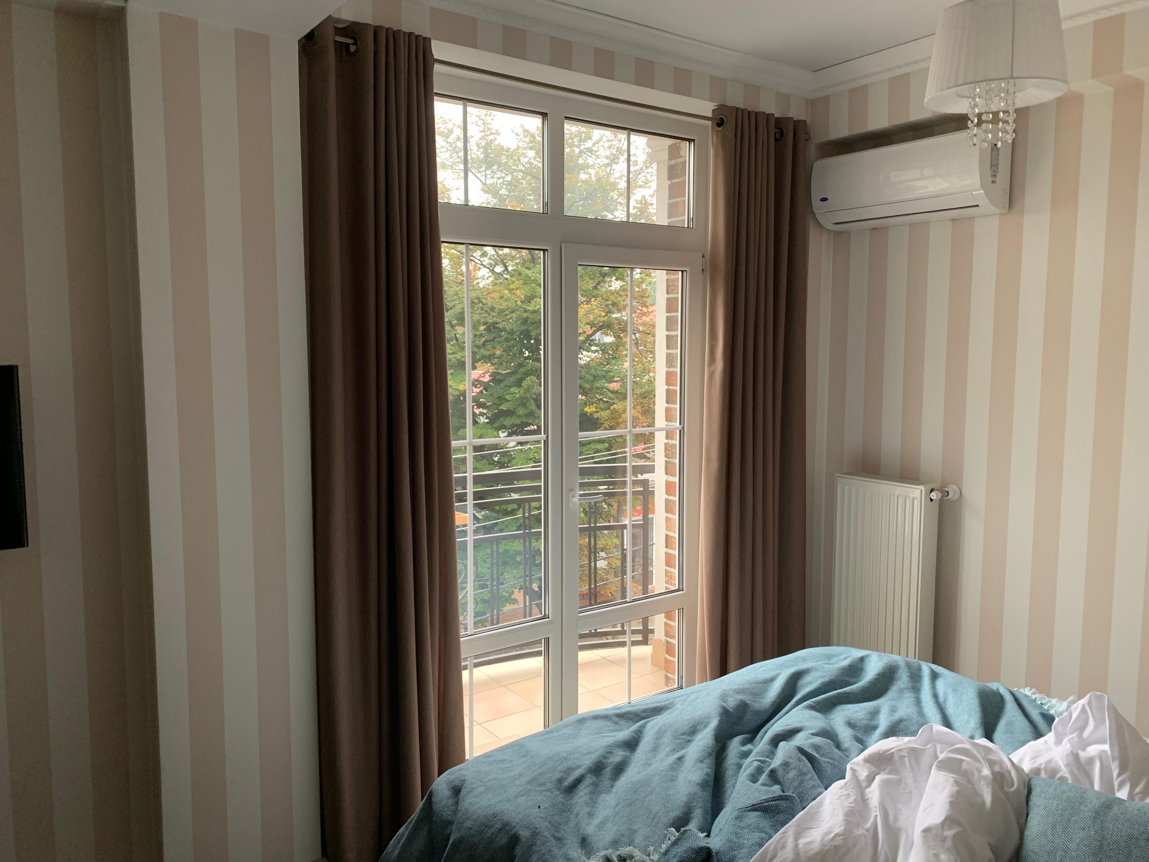 Inside of street facing room