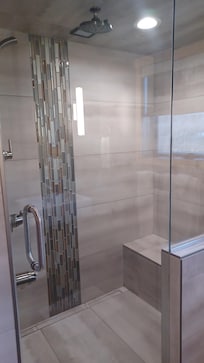 In love with this shower and the hot water