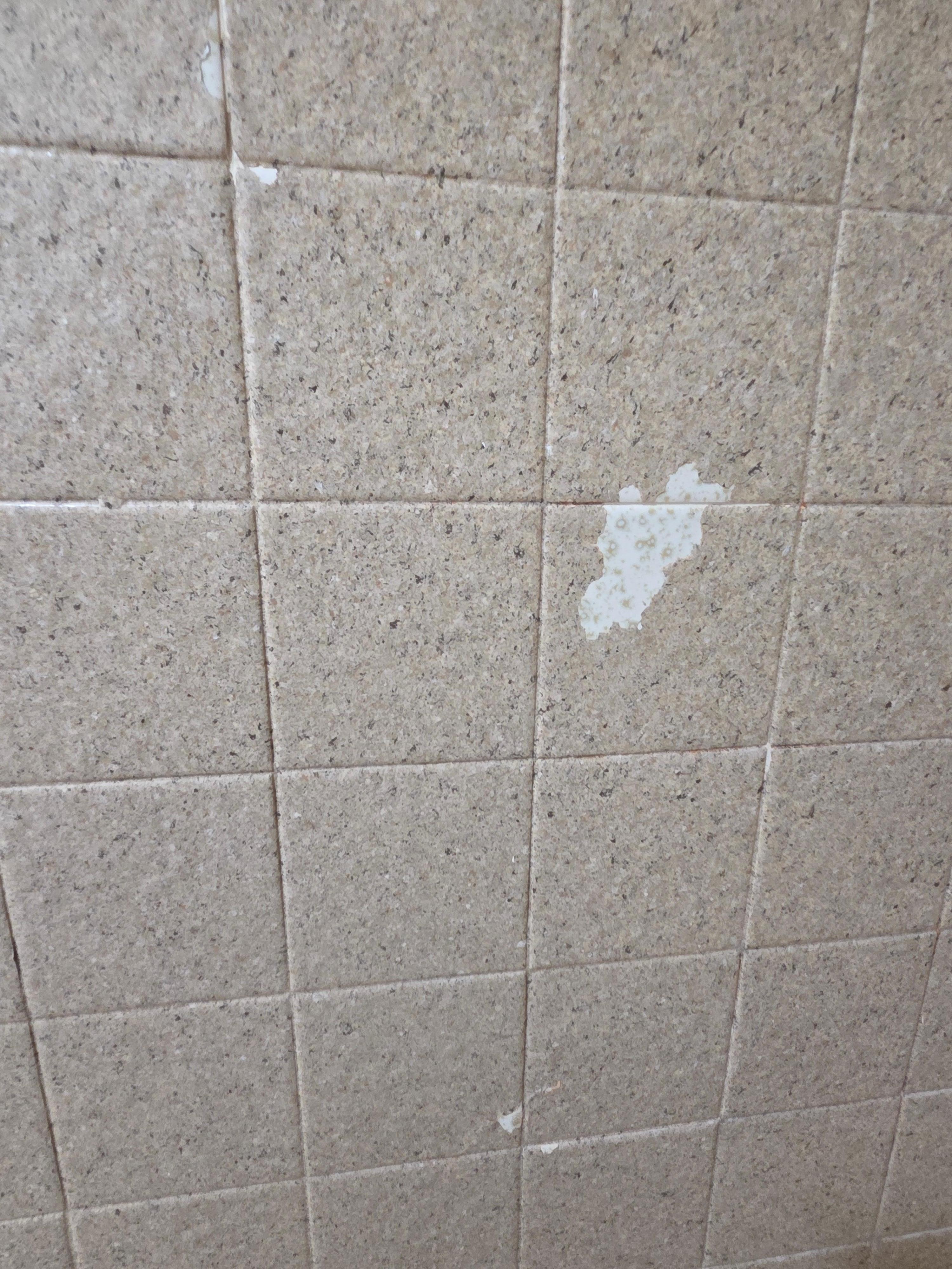 Peeling tile