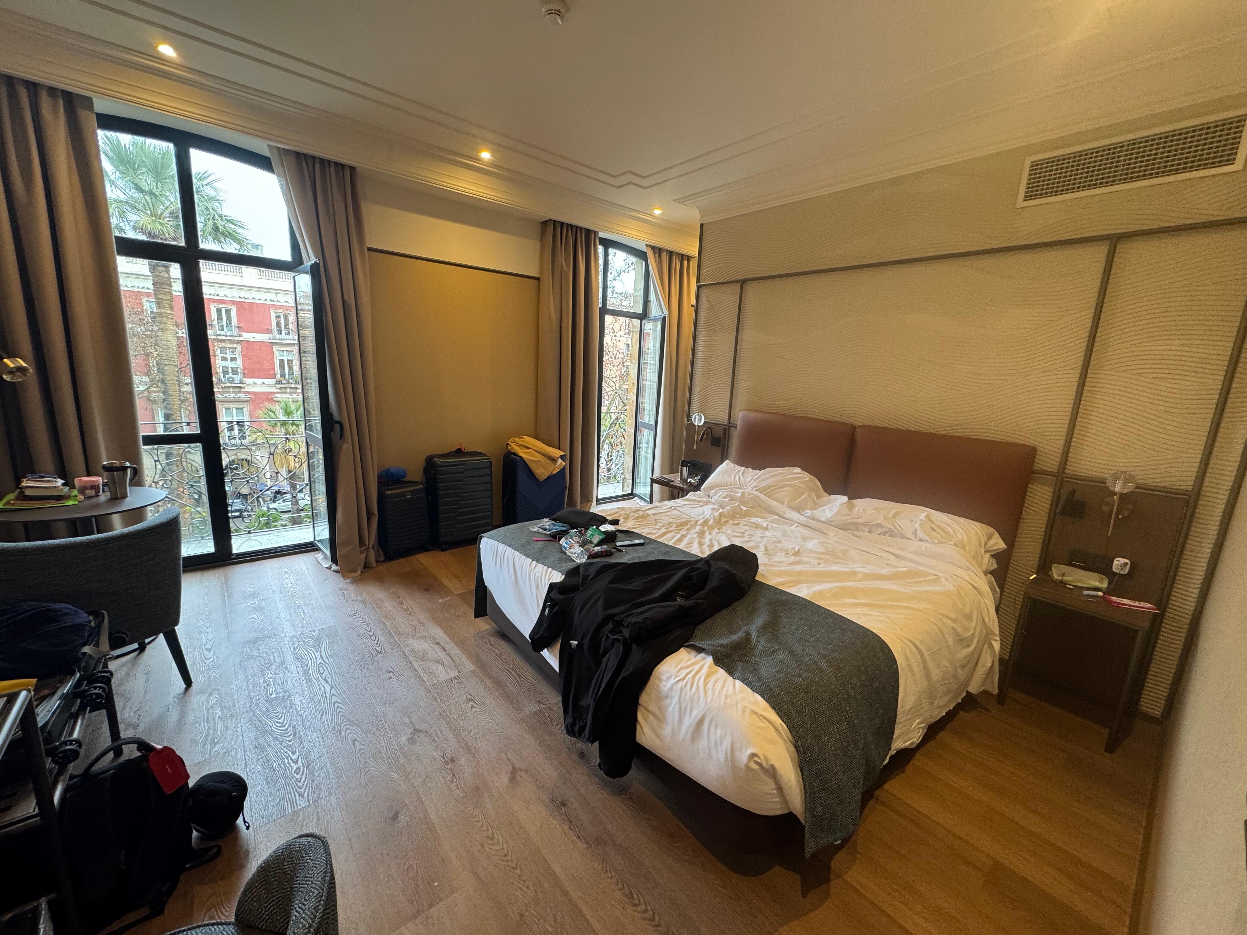 Very spacious! Excuse our mess!