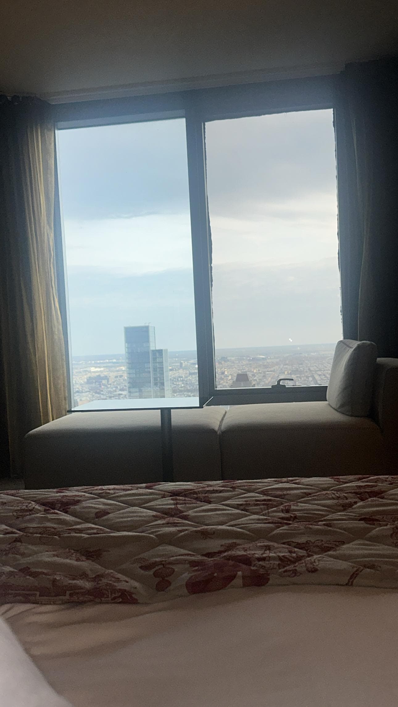 the view was excellent