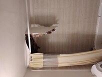 On the third night at 11:50pm ceiling in bathroom caved in . I didnt get a room change till next afternoon.