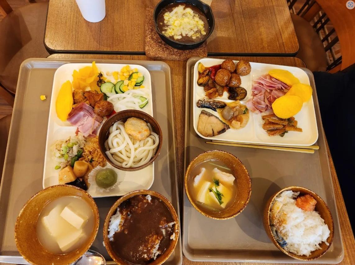 조식이 다양하고 맛이 좋았습니다.