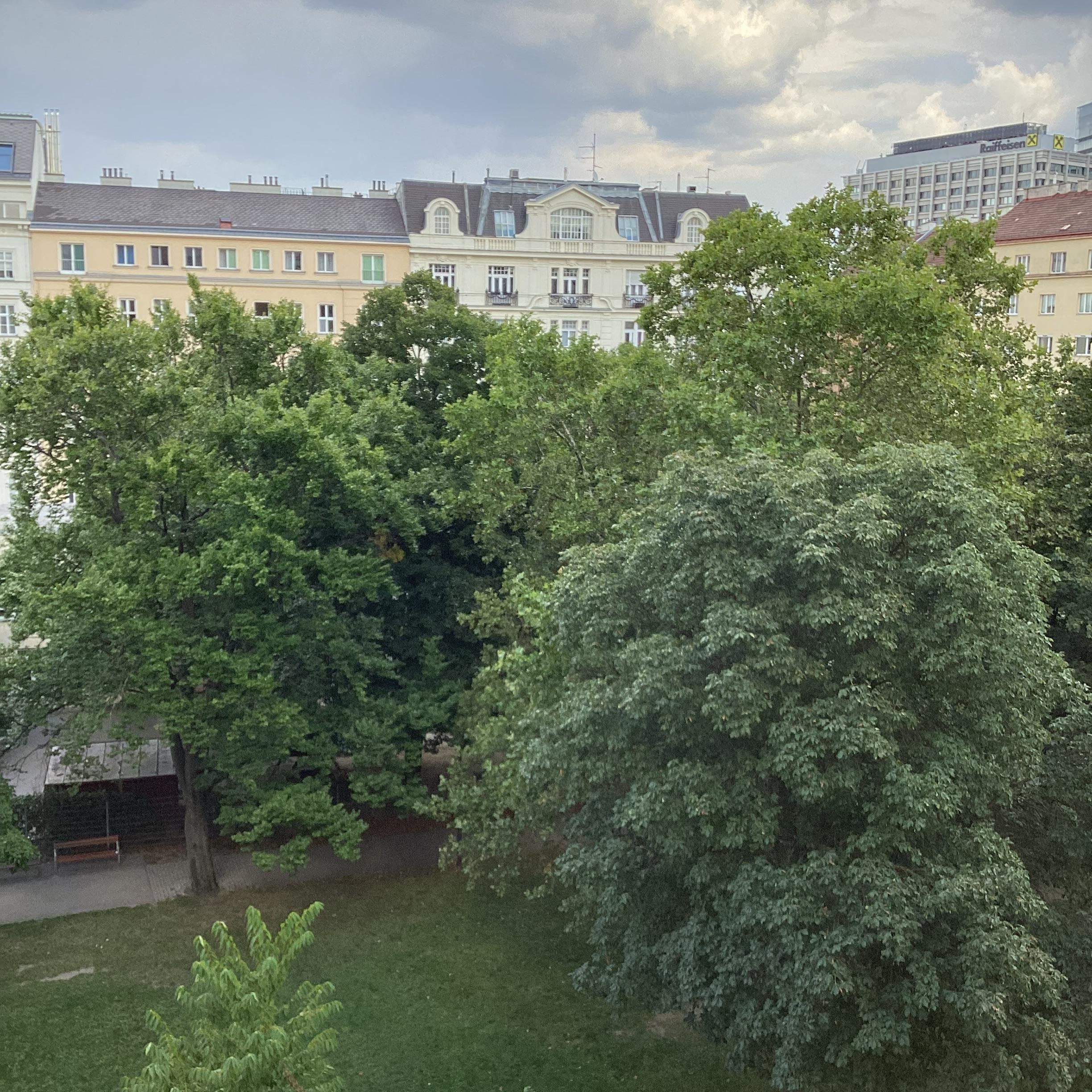 View from our room.