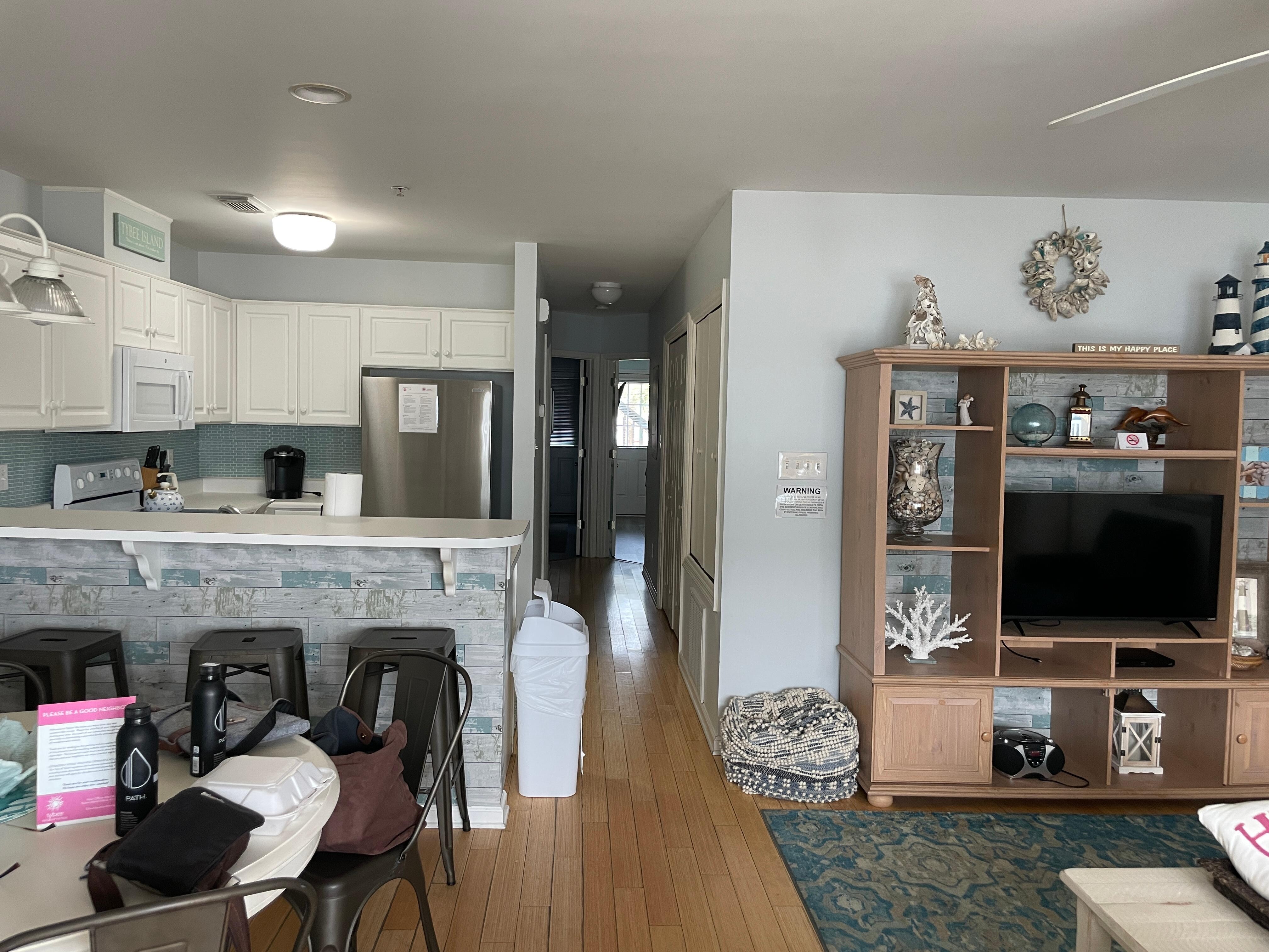 Bright, clean space.