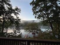 View from the deck just outside the master bedroom
