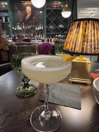 Cocktails at the bar. Lovely space.