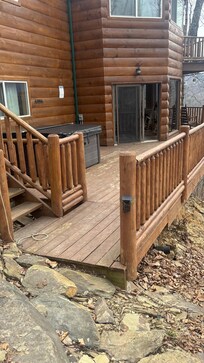 Trail cam on corner post