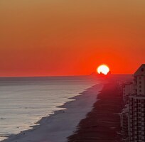 Evening sunset