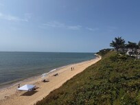 The beach