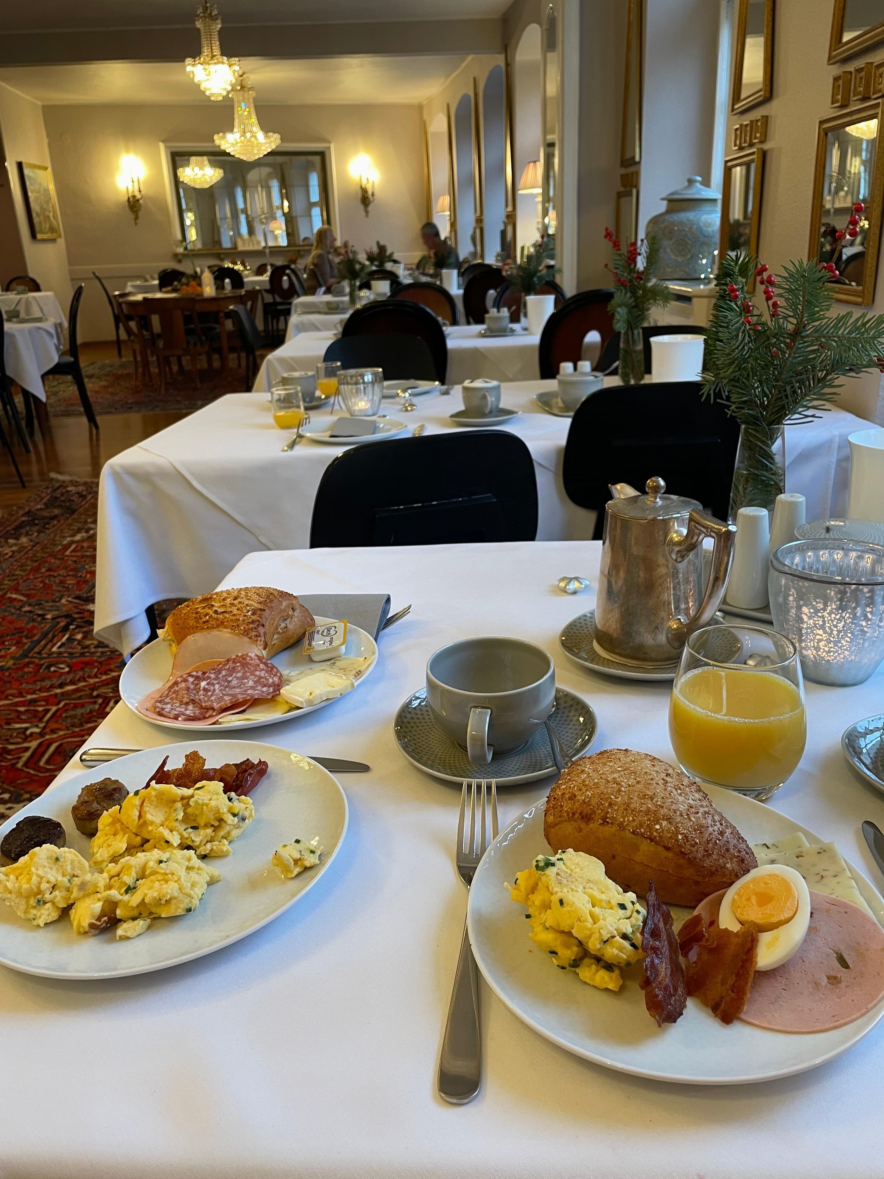 The breakfast at the hof