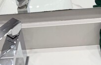 bathroom on second floor messy paint job