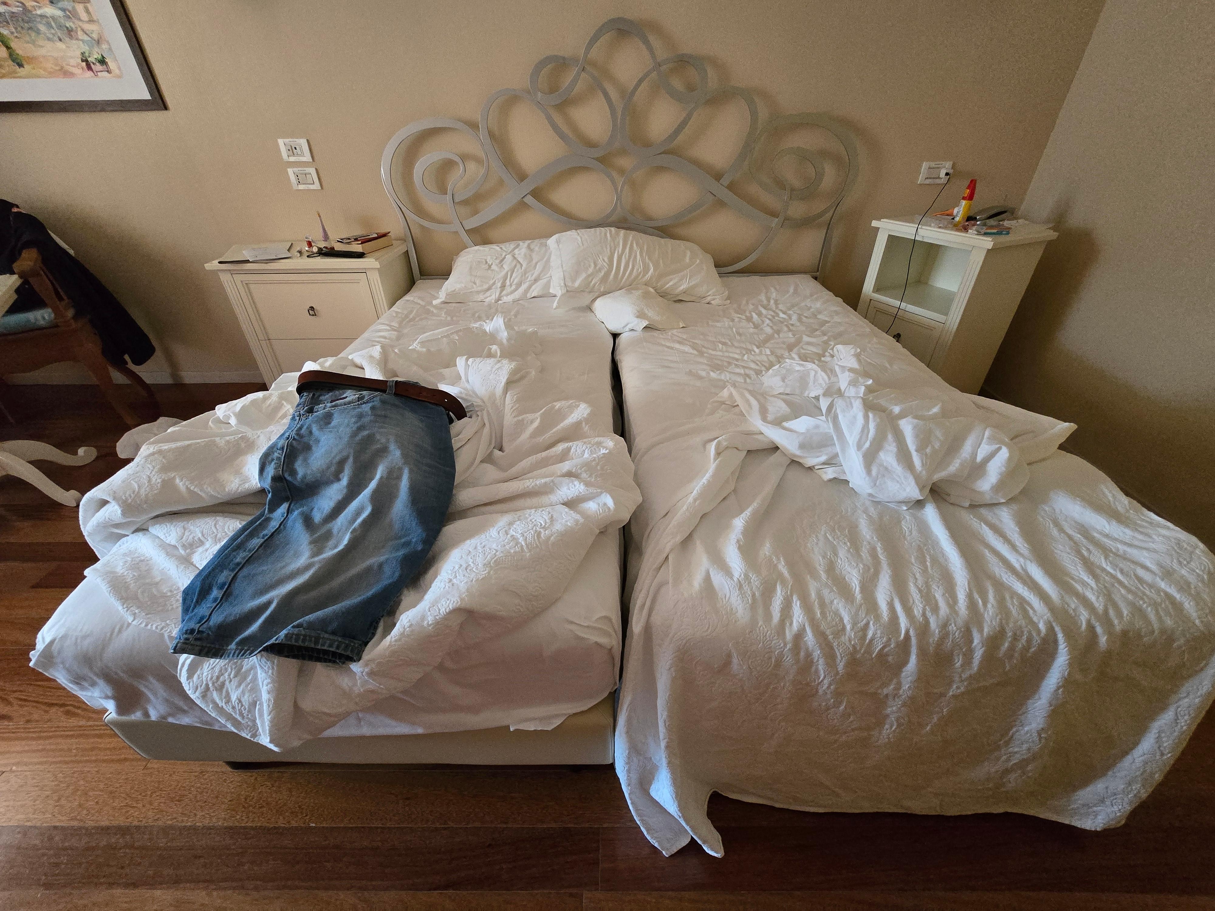 Ikke optimal hvis man vil mødes på midten :-(