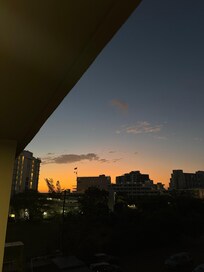 Sunset front balcony