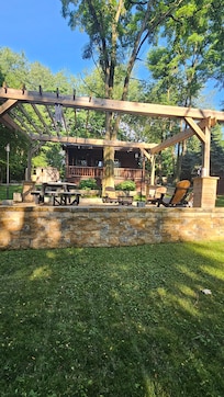 The back of our tiny house