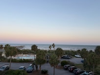 Evening views from balcony