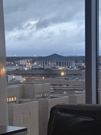 Top floor view of the city