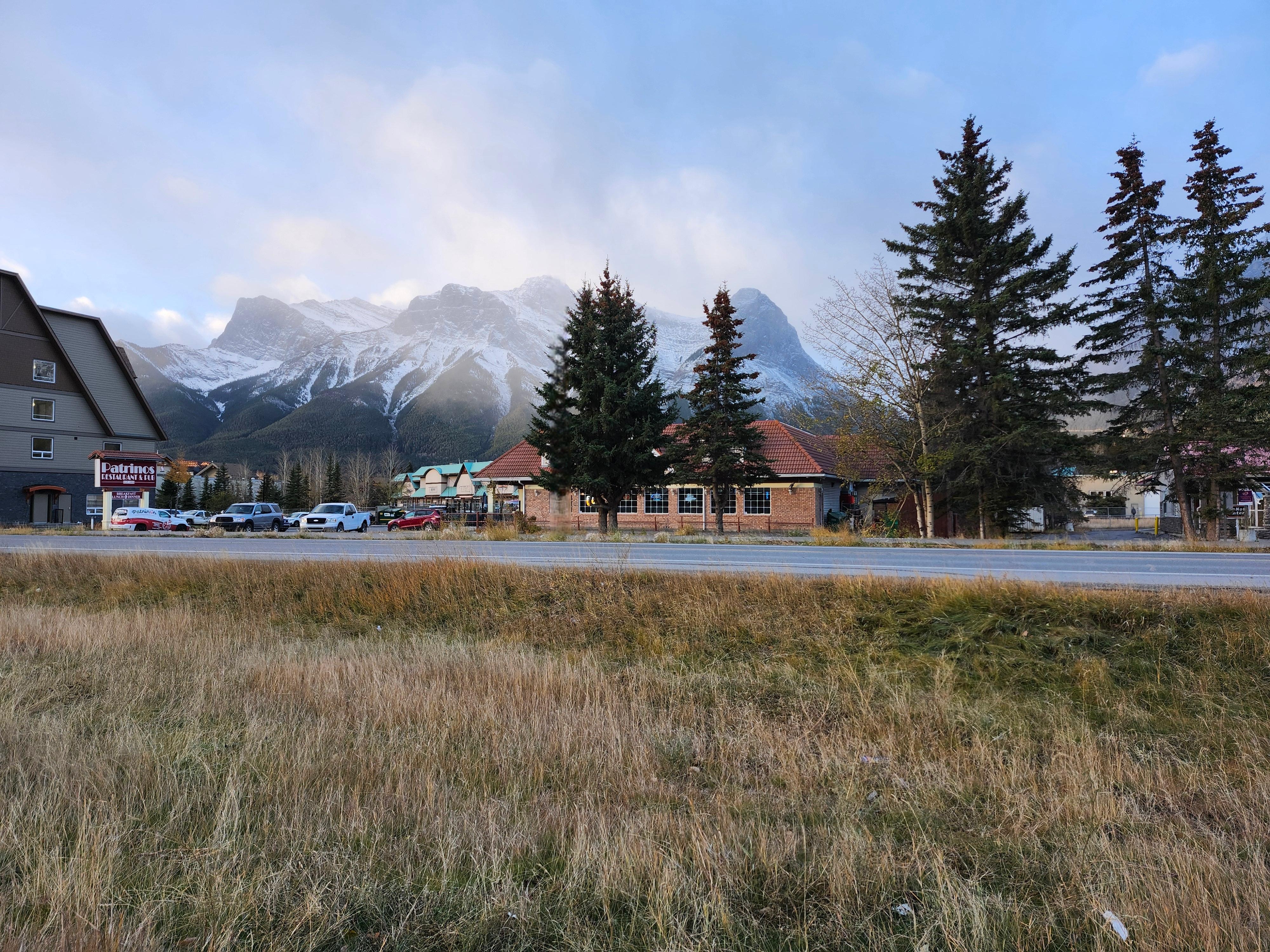 View from Northwinds parking lot