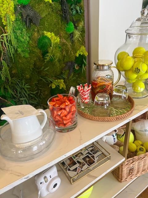 Pims and strawberries and cream!