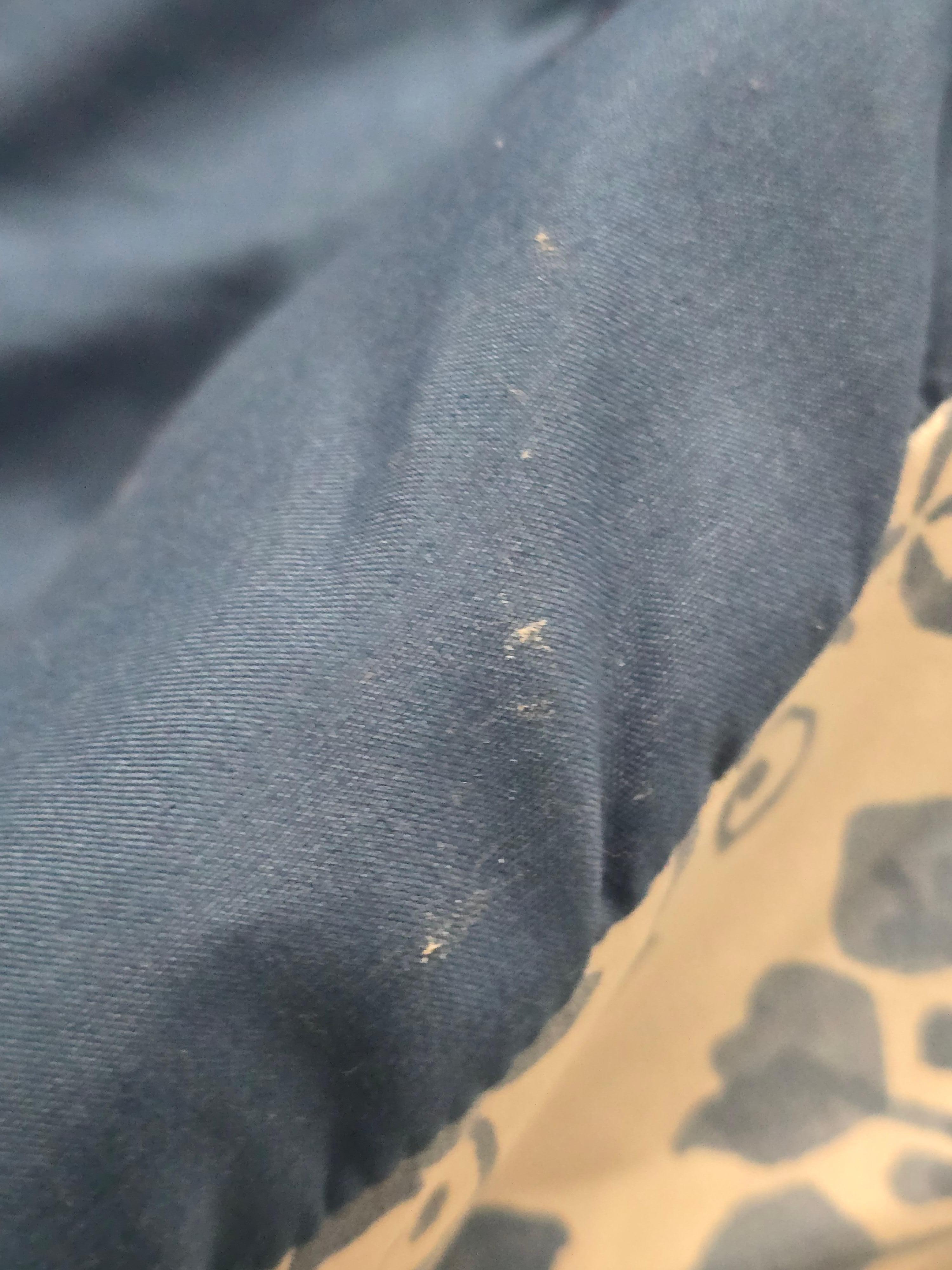 More mystery stains.