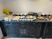 Dele af morgenmadsbuffet