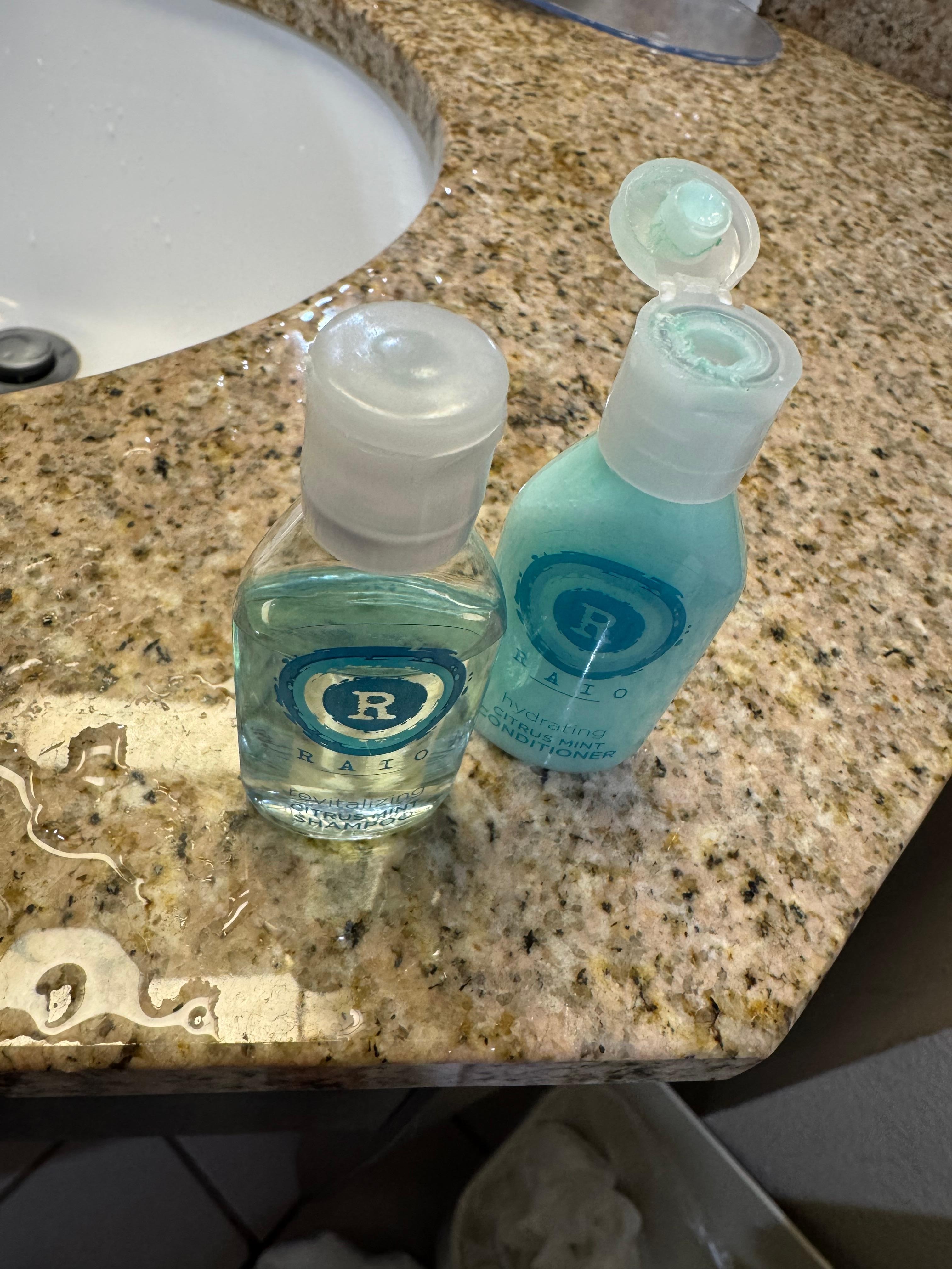 Used bottles left for us
