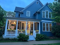 Front of the house from the street