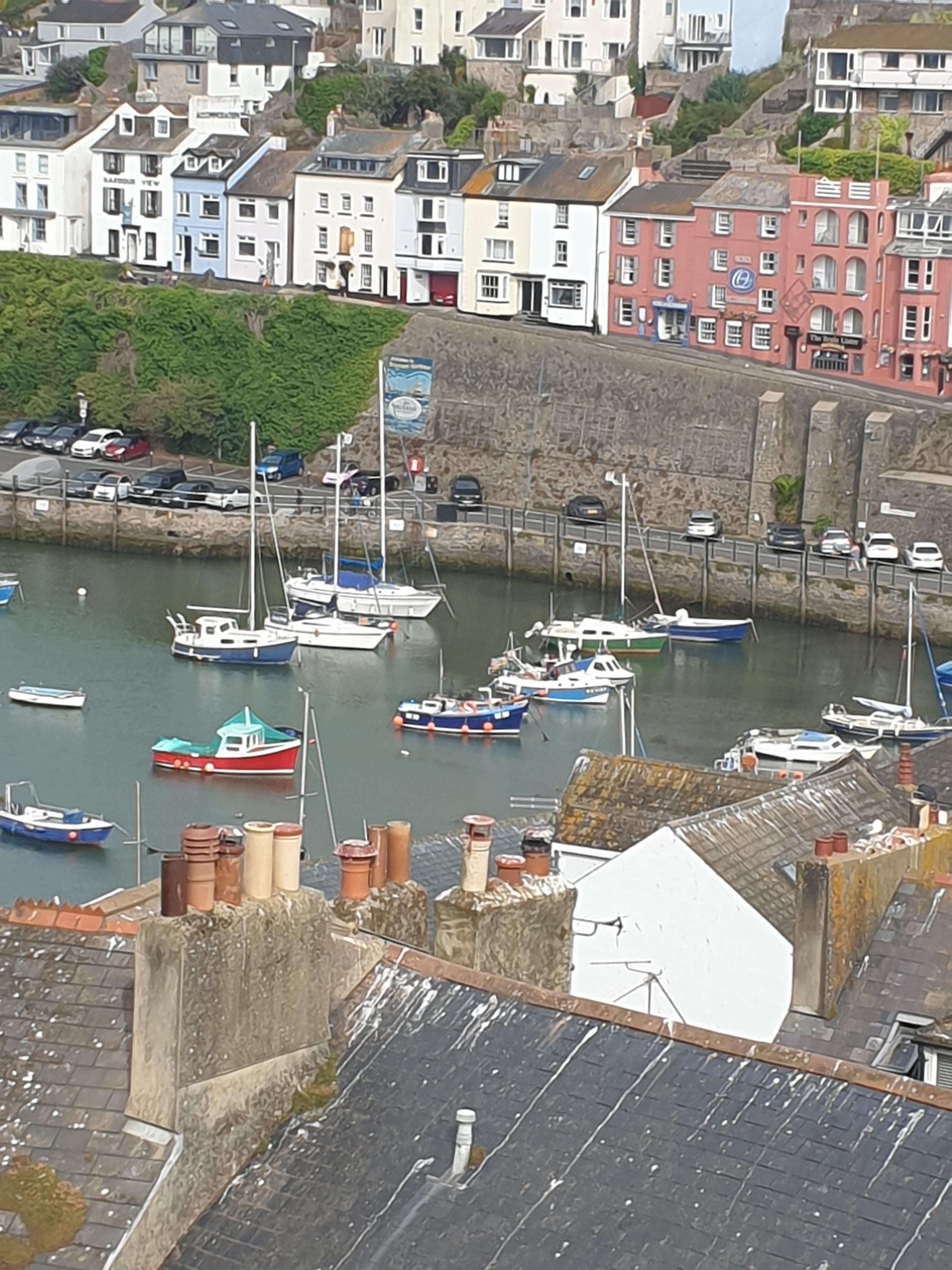 Super views of Brixham Harbour.