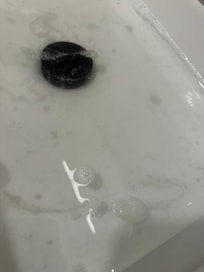 Bathroom sink drained poorly