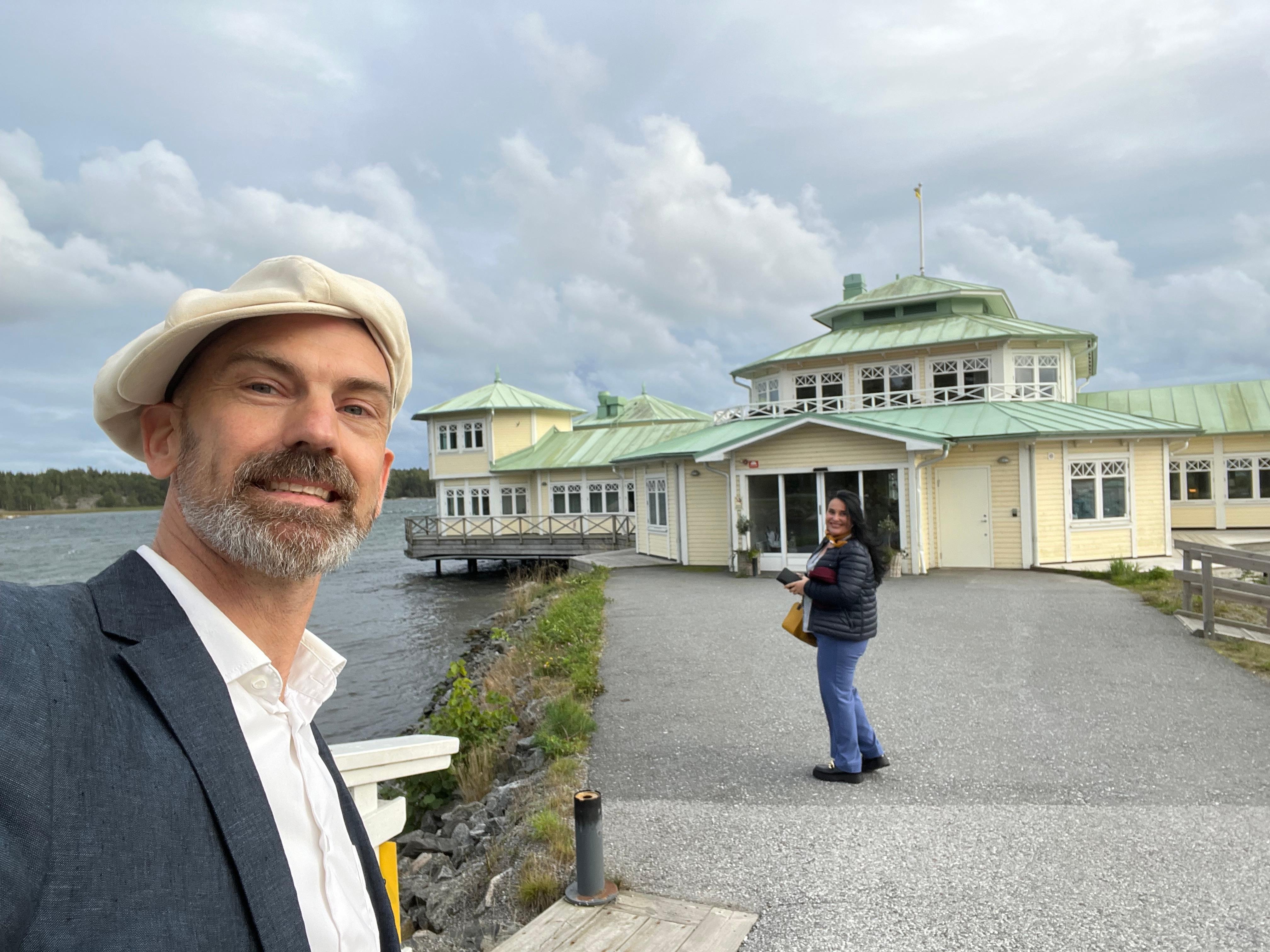 Väldigt trevligt havsbad!